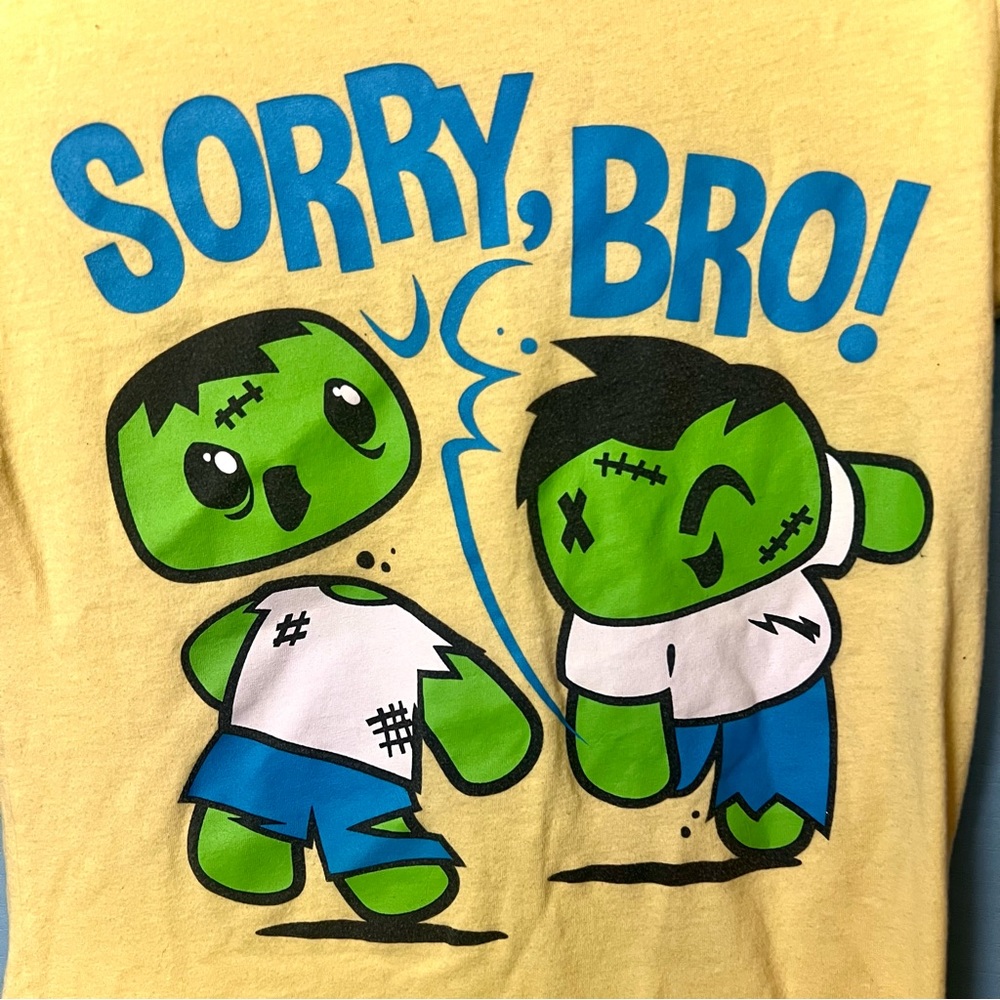 Cute Cartoon Zombie Sorry Bro T Shirt